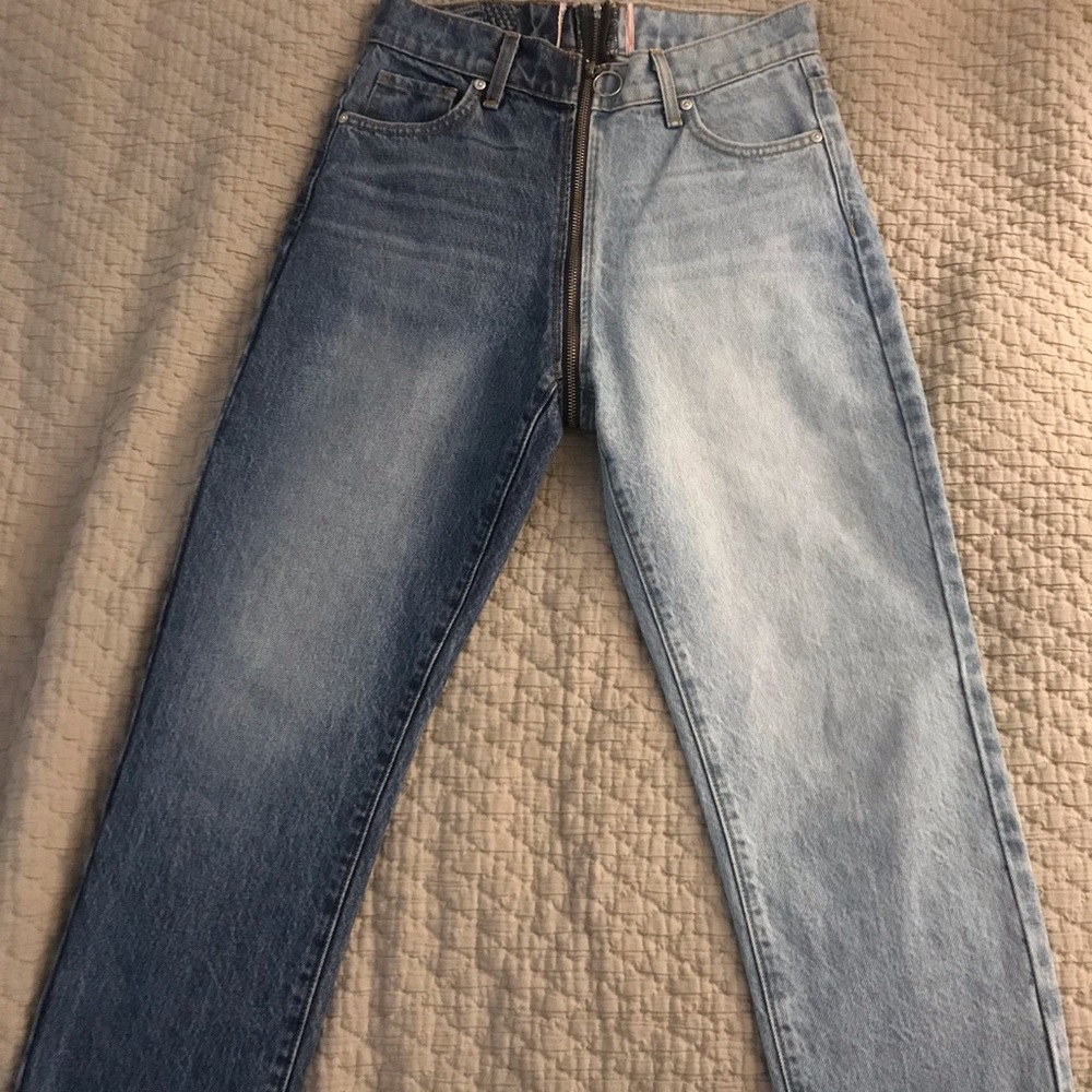 Revice “Yin Yang Crop” Jeans